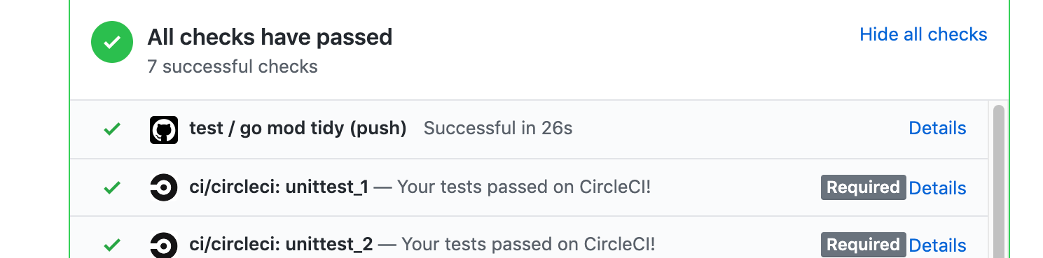 GitHub PullRequest Checks